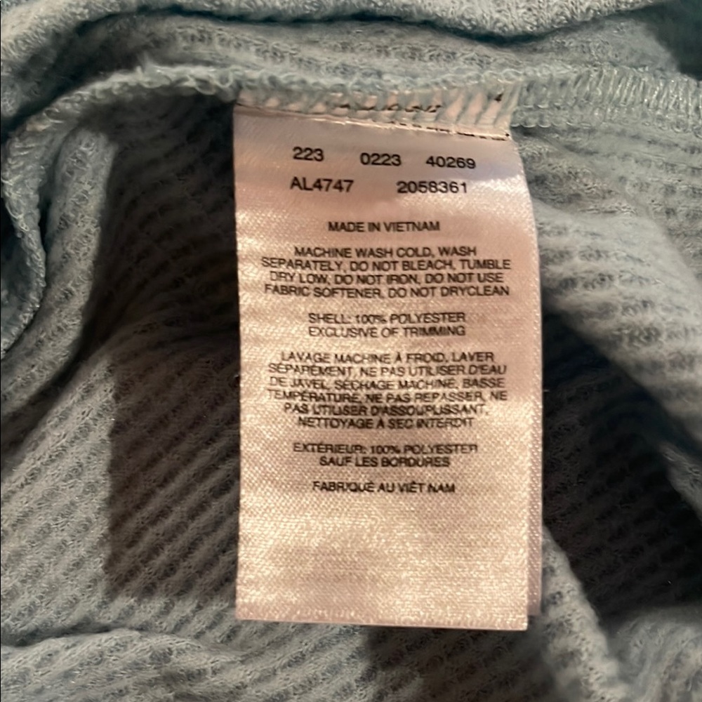 NWT Light Blue Textured Cowl Neck Columbia Active Women’s Top Size XXL - Picture 9 of 9
